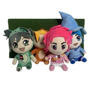 Inquisitor Master Lot x 4 Plush Zombie Kitten PJ Charli Wizard Drake Prince Zach